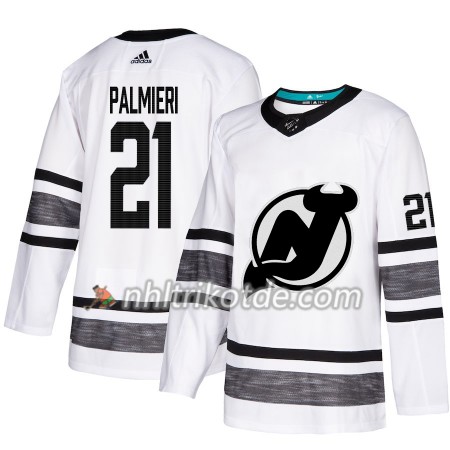 New Jersey Devils Trikot Kyle Palmieri 21 2019 All-Star Adidas Weiß Authentic - Herren